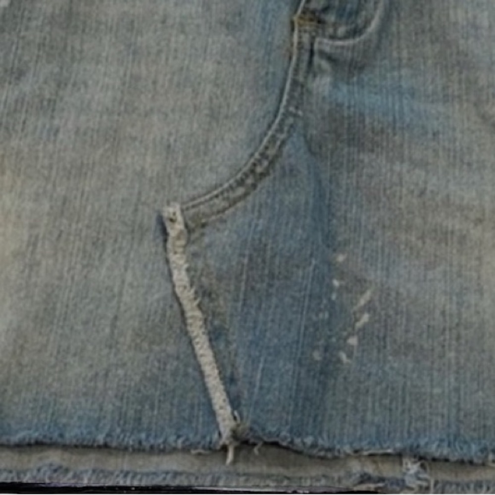 Wet Seal Mini Denim Skirt - Picture 4 of 9